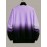 Ombre Trendy Sweatshirt, Men's Casual Retro Rose Graphic Design Slightly Stretch Crew Neck Pullover Sweatshirt For Autumn Winter