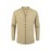 Vintage Men's Casual Loose Long Sleeve Shirt With Stand Collar, Spring Fall Outdoor