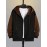 Color Block Men's All-match Hooded Sweatshirt, Men's Sports Zip Up Outwear With Pockets, Spring Fall