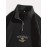 Men's Stylish Loose Pattern Sweatshirt, Casual Breathable Lapel Long Sleeve Zip Up Top For City Walk Street Hanging Outdoor Activities